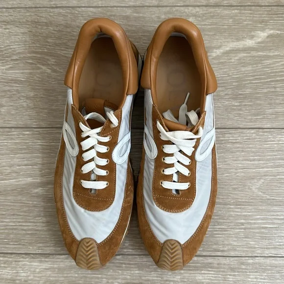 Loewe Suede flow runner sneakers - Picture 4 of 10